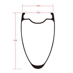ICAN Alpha 50 II disc wheels