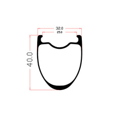 ICAN UPGRADED GRAVEL WHEELS 700C G24 SL