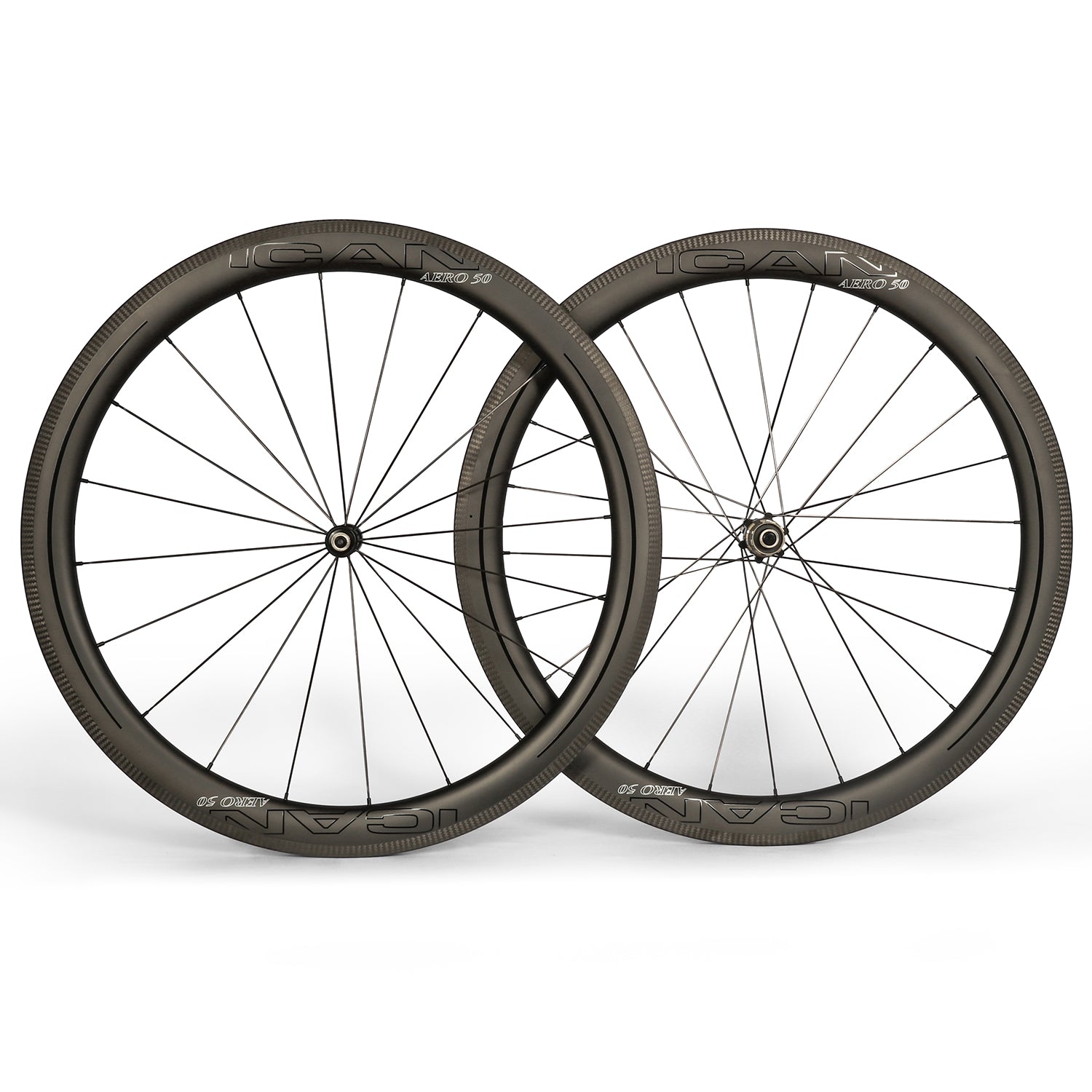 AERO 50 rim brake wheels with Novatec 511/522 hubs