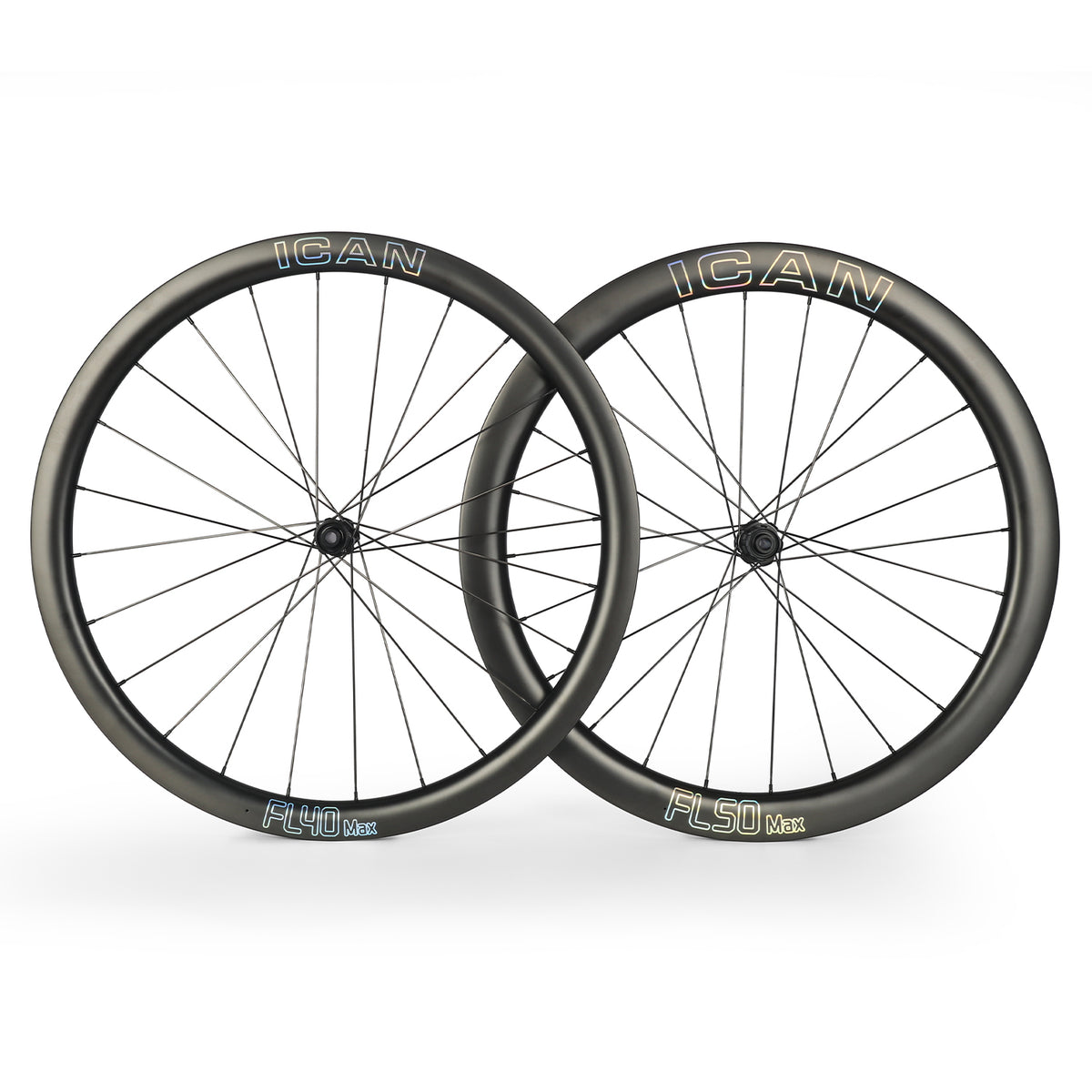 ICAN FL40/50 Max mixed road bike disc wheels