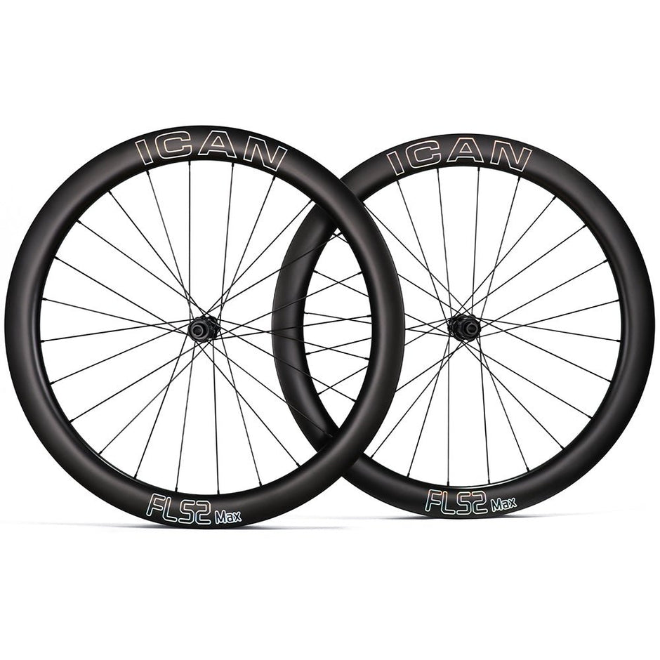 【リアのみ】ICAN CAN50C カーボンホイール 700C エアロデザイン Full Carbon Rim & Spoke Integrated Wheel | ICAN 50C