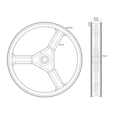 27.5er 3S Fat Bike Wheel