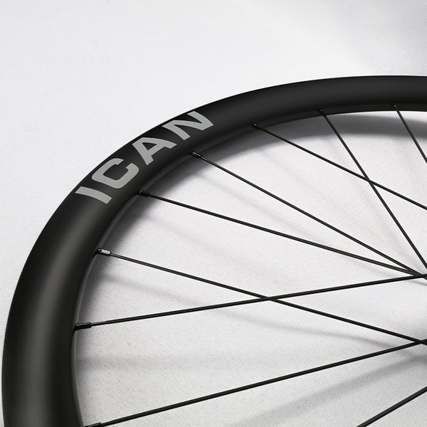 ICAN carbon disc wheels Alpha 38 disc 21mm internal width