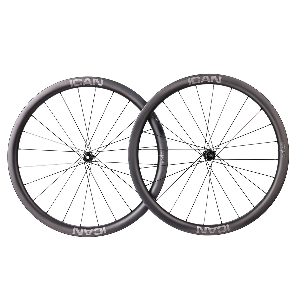 ICAN 700C G40 gravel wheels with 36T ratchet system