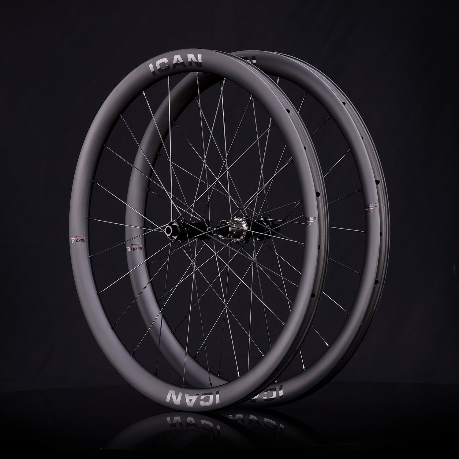 Aero Speed Rims ICAN AERO Plus Disc Carbon Road Wheels for Climbing – ICAN sports ...