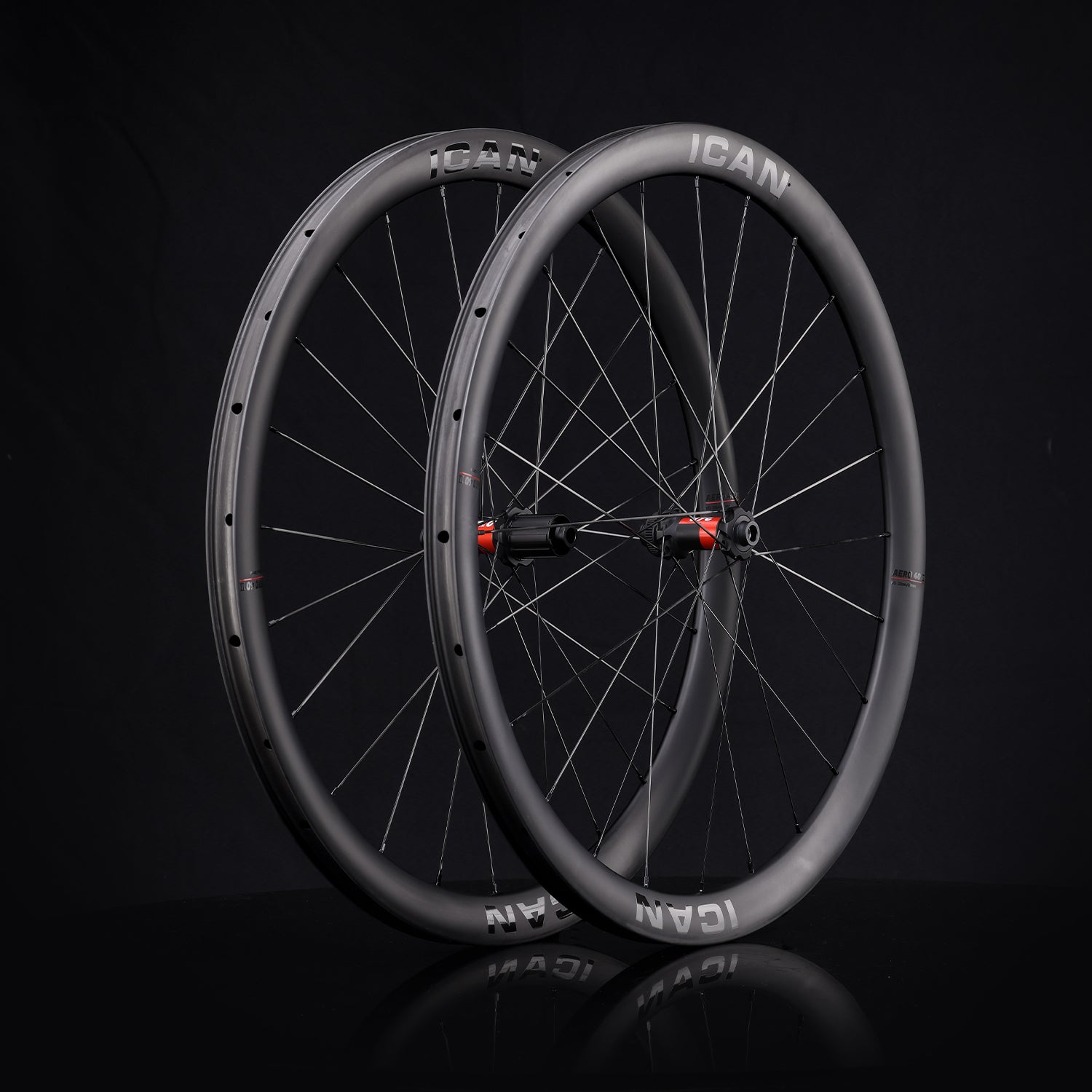 Disc. Look Rims ICAN AERO Plus Disc Carbon Road Wheels for Climbing – ICAN sports ...