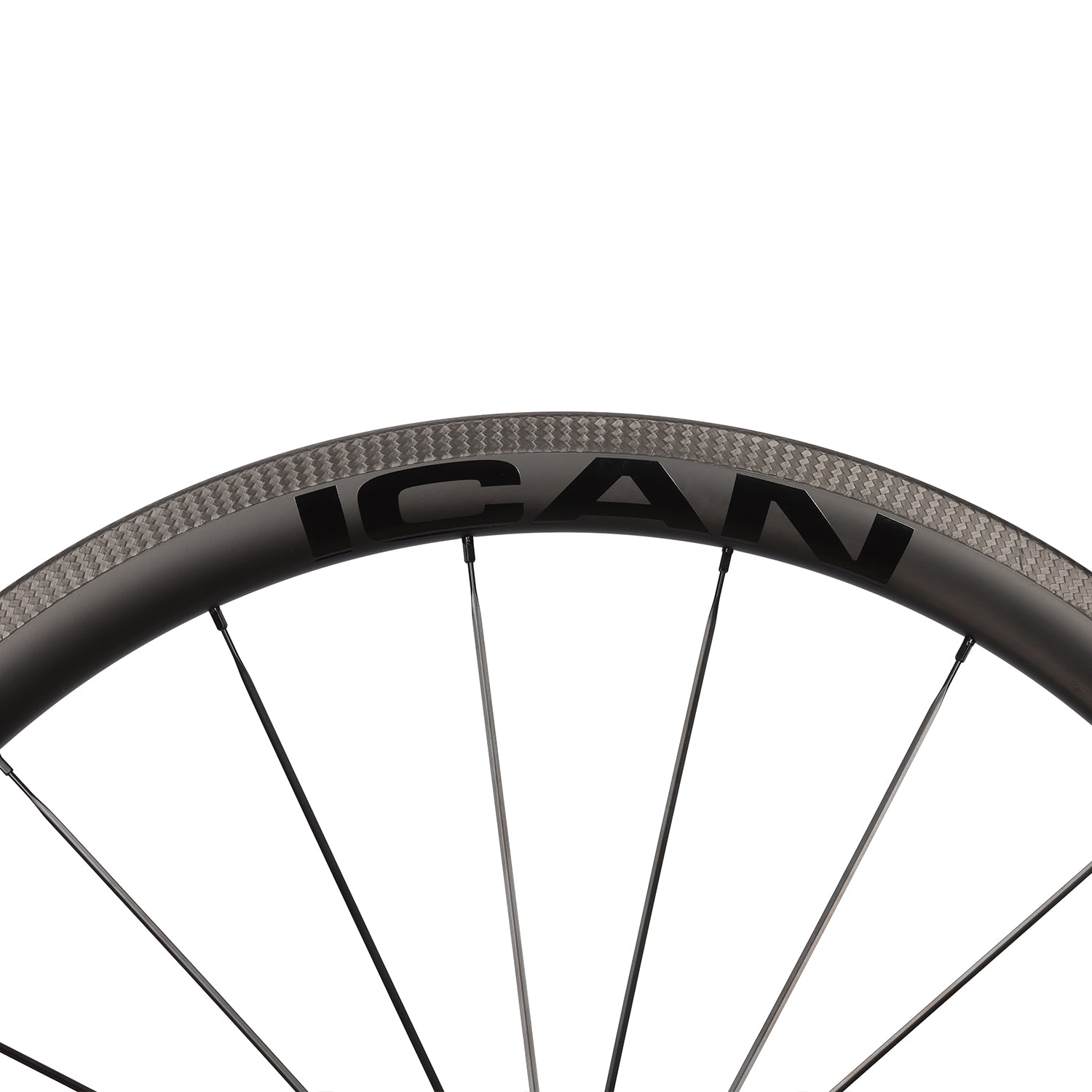 ICAN Alpha 40 pro rim brake carbon wheels R11 hub