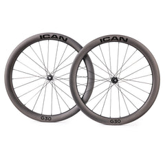 ICAN G30 gravel wheels with 36T ratchet system DT Swiss hubs