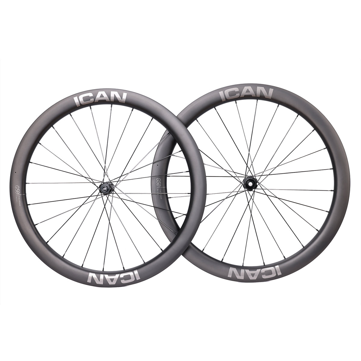 G50 Rims ICAN 700C G50 carbon gravel wheelset – ICAN sports equipment Co.,Ltd