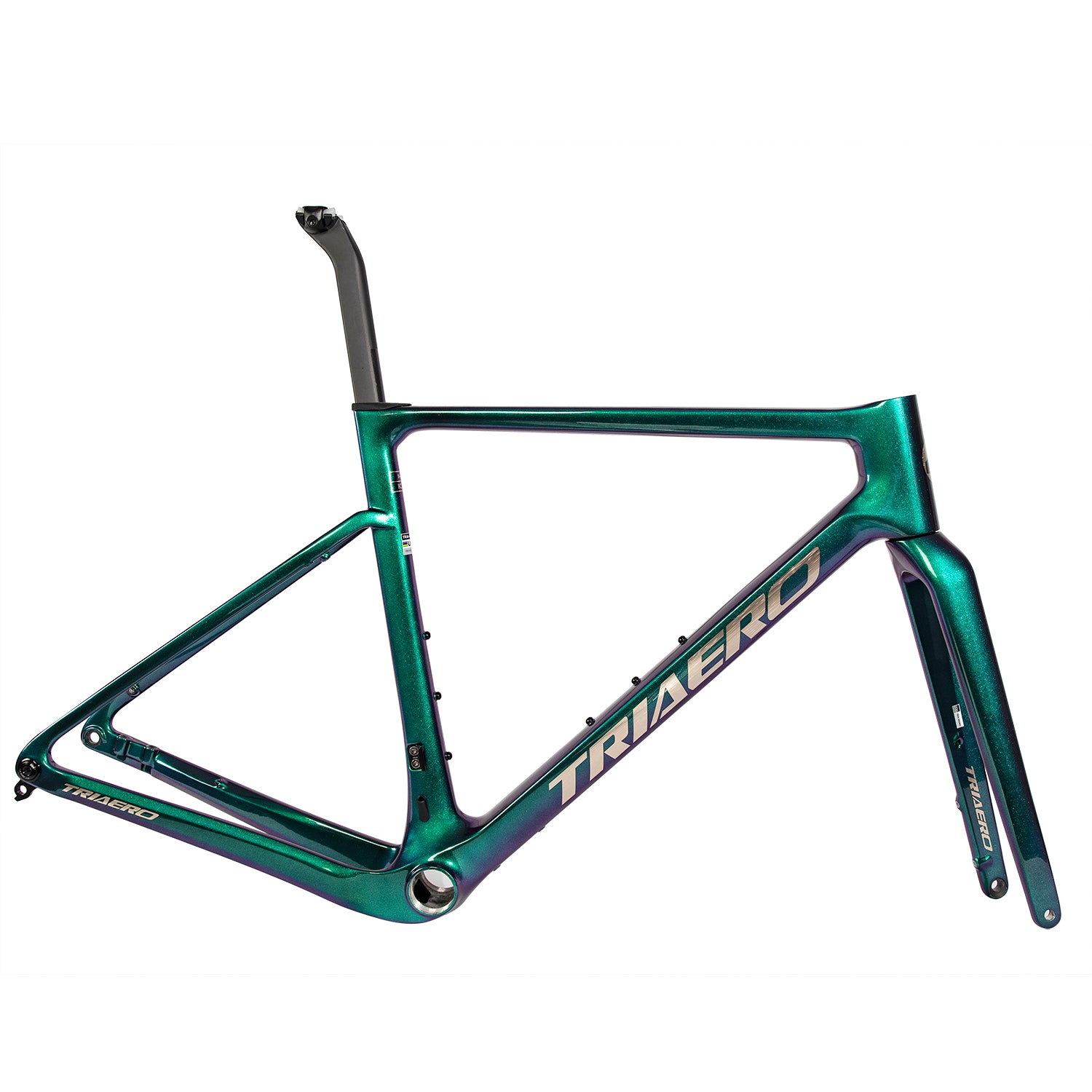 ICAN Graro UCI gravel bike frame without bolts
