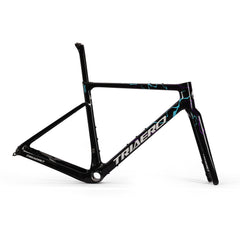 ICAN Graro UCI gravel bike frame without bolts 0mm offset seat post