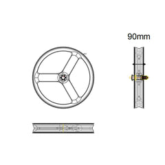 3S Fat Bike Wheel 26er