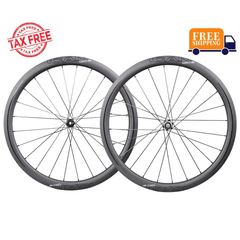 ICAN Carbon Disc Road Bike Wheels AERO 40 Disc