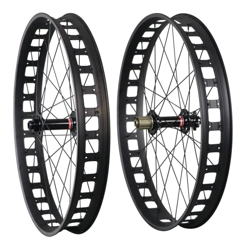 26er 80mm Width Aluminum Fat Bike Wheels F80 – ICAN Wheels