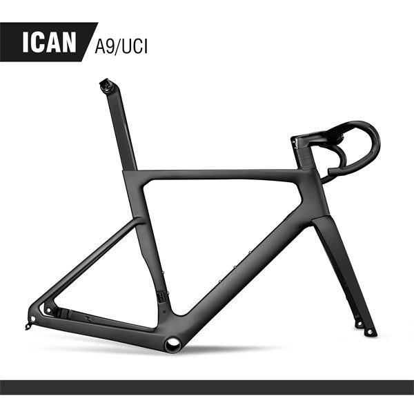 ICAN A9 Carbon Disc Road Bike Frameset A9 Dsic Brake Frameset