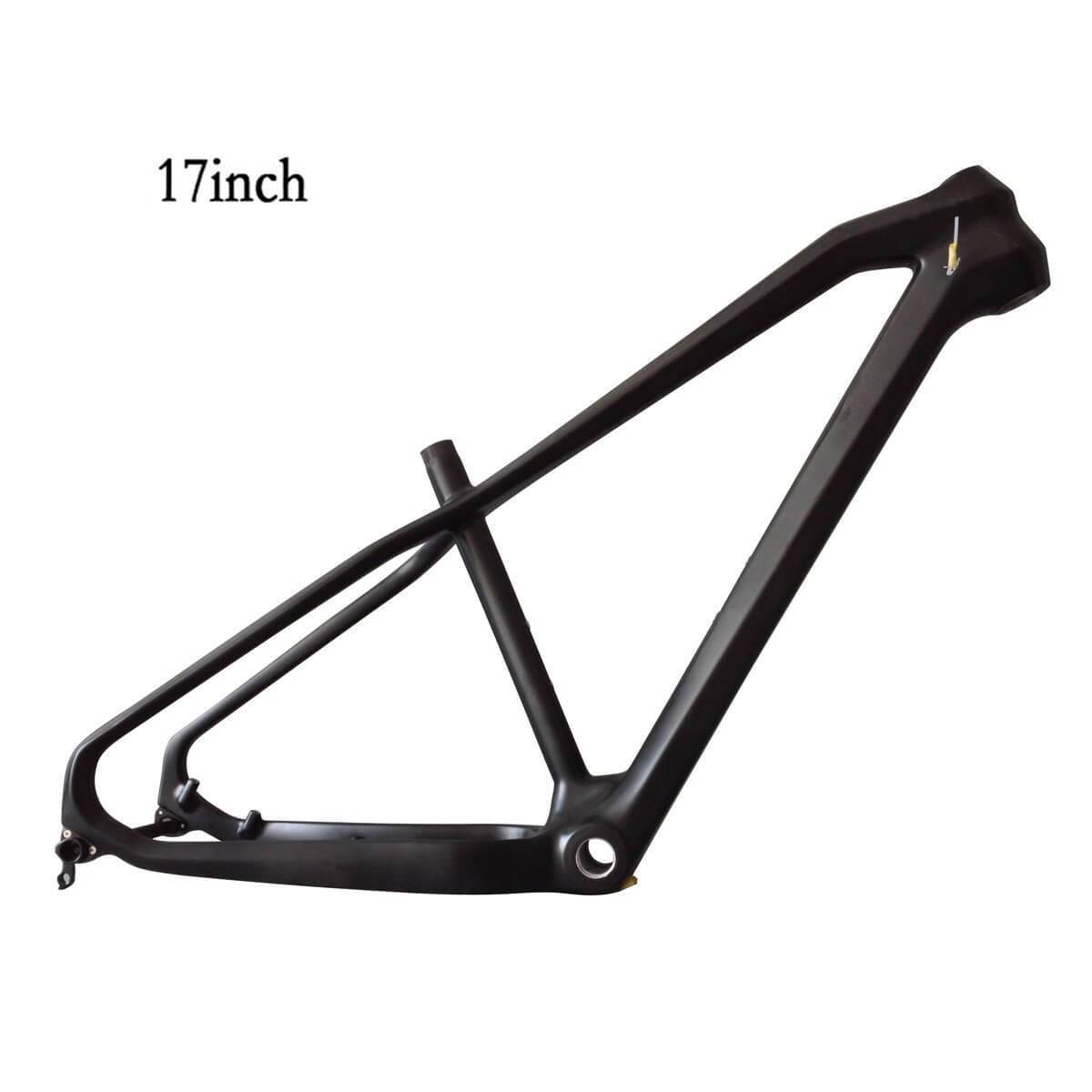 ICAN Bicycle Frames 17 inch frame only 26er Carbon Fat Bike Frame SN02